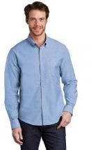 Port Authority ®  Untucked Fit SuperPro ™ Oxford Dress Shirt Long Sleeve
